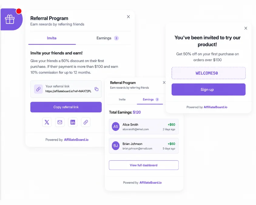 Grow your Revenue with a Referral Widget Drive-organic-growth-with-referral-marketing